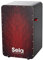 Sela CaSela Black Pro - Red Dragon - Snare Cajon mit On/Off-System und Clap Corners