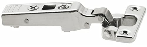 Gedotec Türscharnier Küche Topfband | 2 Stück Blum Clip Top Minischarnier Eckanschlag | MADE IN AUSTRIA | Modell 71T0550 | Topfbohrung: 26 mm | Scharniere zum Schrauben | mit Kreuz-Montageplatte