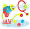 Yookidoo Toddler Bath Toy - Water Cannon Ball Blaster Shooting Game for Bathtub - 5 Balls Plus Target Hoop , Kinetic Hand-Powered Pump (Ages 3-6)