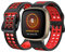 BrynnShop Silikon Armbänder Kompatibel mit Fitbit Versa/Versa 2/Versa Lite Armband Fitbit Versa 3 /Sense Armband Für Herren Damen Sport Weiche Wasserdicht Ersatzband mit (rot,Versa 3 /Sense)