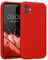 kwmobile Handyhülle kompatibel mit Apple iPhone 11 Hülle - gummierte Handy Case aus Silikon in Rot