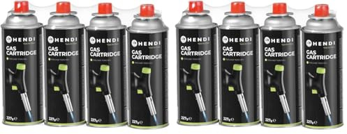 HENDI Bombes à gaz butane, Différentes Couleurs, 4