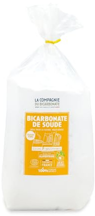 Compagnie Du Bicarbonate - Bicarbonate de soude alimentaire fin - 1,5 kg | Entretien Maison Écoresponsable - Nettoyant Multi-Surface - Idéal pour Cuisine et Pâtisserie