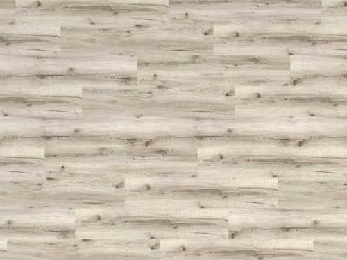 HPFloor SPC Klick-Vinylboden|hell Braun |Trittschall Landhausdiele|5,5 mm|Synchronprägung, Klick-Verbindung, matte Oberfläche| 8x Hochwertige Vinyldielen mit Holzstruktur, Wasserbeständiger Bodenbelag