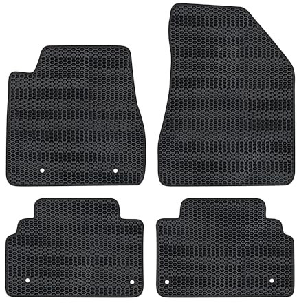 moto-MOLTICO Eva Fußmatten Auto - Automatten passend für Lexus RX 400h 2004-2008, rutschfeste und Wasserfeste Autoteppiche