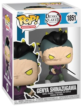 Funko POP! Animation: Demon Slayer - Genya (Demon Form) | Offizielles Anime Merch - Vinyl Sammelfigur als Regal Deko - Geschenkidee zum Geburtstag für Fans und Sammler