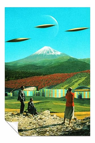 Panther Print Poster An Alien Invasion, ungerahmt, Bilder für Wände, Schlafzimmer, Wohnzimmer und Badezimmer, 91 x 61 cm