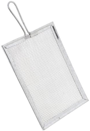 NUOBESTY Square Sieve Ceramic Tools Stainless Steel Paint Strainer for Fine Mesh Sieve Pottery Tool Mud Strainer