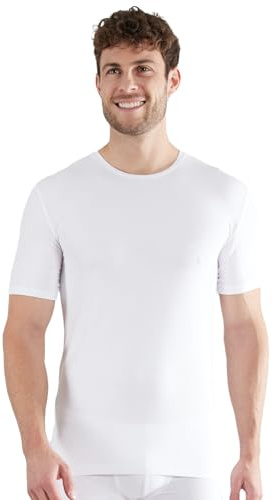 Ceceba Herren T-Shirts Rundhals-Ausschnitt Bamboo | 2er Pack