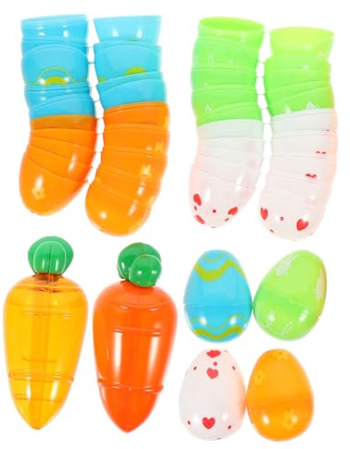 BESTonZON Ostergeschenke Ostersuche Dekorative Ostereier Eierverpackungsboxen