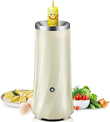 XUEZHEN Egg Boiler,Egg Poacher Automatic Eggs Roll Maker Mini Electric Egg Boiler Cup Omelette Breakfast Machine Cooking Tools Sausage Burrito(Khaki)