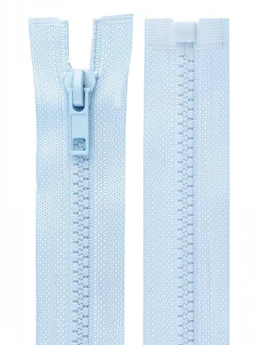 1 Reißverschluss Kunststoff-Profil 5mm 55 cm teilbar, Autolock, Farbwahl