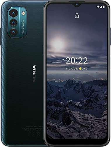 Nokia G21 - Smartphone 64GB, 4GB RAM, Dual Sim, Blue (Reconditionné)