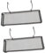 2 Stück Hängeregal für Pflanzen Teiliges Eleganter Halter für Innenräume Balkone Multifunktionaler Stauraum für Pflanzen Bürobedarf für Kreative Gestaltung Ihres Arbeitsplatzes
