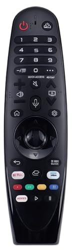 AN-MR20GA AN-MR19BA - Mando a distancia IR de repuesto para LG Magic TV OLED65GXPUA OLED65WXPUA OLED77BXAUA OLED77CXAUA OLED65GXAUA OLED65BXAUA OLED65BXPUA OLED55GXPUA OLED65CXPUA OLED65CXPUA