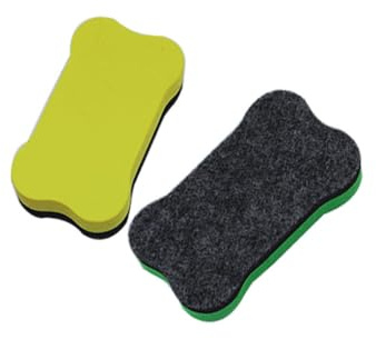 ALCXAZS Magnetischer Whiteboard Radierer, Tafelreiniger, Flanell, mehrfarbige Whiteboard Bürste, Schule, Filzstift, Staubtuch, Bürohandbuch