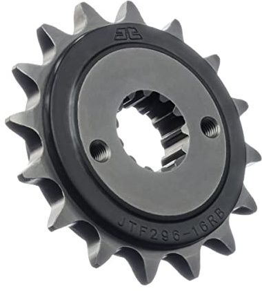 JT Front Sprocket With Rubber Dampener 525 Pitch / 16 Teeth (JTF296.16RB)