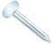 Clout Nails Felt Tacks Galvanised with Extra Large Head 19mm / 0.7inches (Approx. 140 Pieces) (200g Pack) Nail Shed Roofing Garden Roof Tiles for Wood Sheds Summer Houses Play House Outdoor