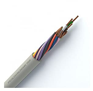 BALDASSARRE Cavo Elettrico Multipolare CITOFONO CANCELLO mt.10, 10x0.50MMQ, Rame, 22 AWG