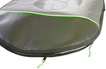 enemii Windsurf Boardbag HD - 230 x 68cm | Windsurfen/Foil | Board Tasche Nylon 600D | 8mm / 12mm Polsterung | ausbalancierte Trage- und Schultergurte