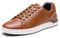 Bruno Marc Men's Casual Trainers Dress Sneakers Skate Shoes,Size 9,Brown,SBFS211M