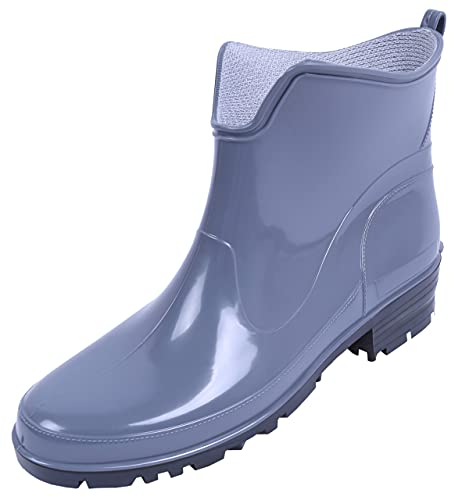 Stivali in gomma grigi, corti LEMIGO 37 EU