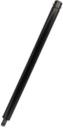 Rallonge 60cm de mèche pour tarière thermique - Acier laqué Noir - Goupille de fixation - Diamètre d'emmanchement 20mm