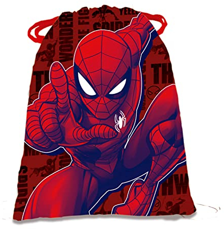 Jacob Saquito Merienda de Spiderman Lunch Bag 24x19,5cm Bolsa infantil Ideal para Guardería y Cole