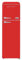 PYRAMIDEA Frigorifero Combinato Vintage Colore Rosso Capacità Totale 280 L MAMBO282R