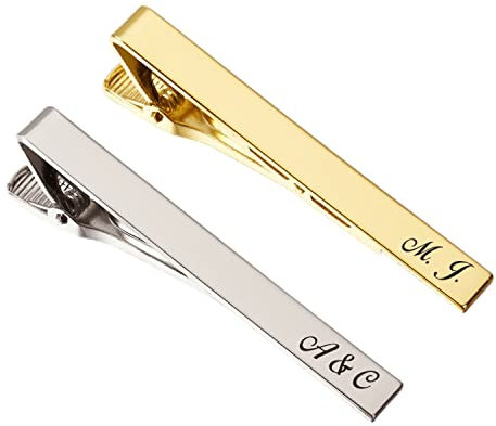 Pinces à cravate personnalisées pour homme, pince à cravate classique argentée, dorée, noire, pince à cravate pour meilleurs cadeaux pour père, amoureux, amis, fête de mariage, réunion, cadeaux de