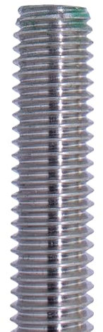 Techtanium Gewindestange M20 aus Edelstahl A2 (1 Stück) | Versch. Größen & Verpackungseinheiten verfügbar | Gewindestab | Trapezgewindespindel | DIN 975 / DIN 976