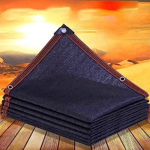 Voile Ombrage Rectangulaire 4x5 Filet Dombrage Potager Voile D Ombrage AjouréE pour Serre, Poulailler, ExtéRieur Noir,3x3m