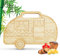 Domemit Frühstücksbrettchen Camper Bambus-Schneidbrett Brotbretter, Stullenbretter, Holzbrett mit Gravur Wohnmobil, Wohnwagen Gadgets, Camper-Dekoration Valentinsta-g Geschenk für ihn, Männer, Freund