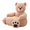 Holdes Kindersofa, Bären Plüschstuhl, Liegestuhl, Sitzunterstützung, Sofa Plüsch, Sofa Armlehnenstuhl Für Zuhause, Kinder Bären Plüschcharakter Stuhl, Lernen, Sitzen, 50 X 50 X 42 cm