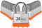 HZSY Padlocks Keyed Alike, Pack of 24, Laminated Steel Keyed Lock (1-9/16, 40mm), Padlocks with Same Key, Normal Shackle, for Toolbox, Locker & StorageUnit or More