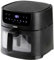 DOMO DO543FR Deli-fryer avec fenêtre de visualisation - 8 L - 1800 W - noir
