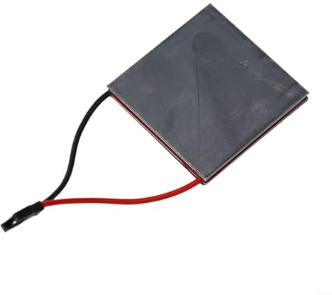Getdoublerich Kaminventilator-Zubehör, Motorgenerator, Blech, Ofen, Brenner, Heizteil, einfacher Ersatz, 40 x 40 mm, Kamin-Ventilator-Teile, 2 Stück