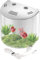 Acquario Betta,Acquario Da Scrivania, Acquario Con Filtro E Luce,Acquario In Acrilico,Acquario Per Pesci Trasparente Con Pompa 'acqua,lumache,granchi,stelle Marine,piccoli Habitat Di Granchi