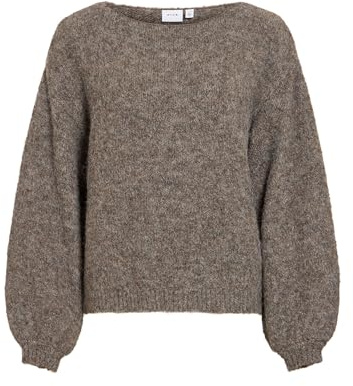 Vila Female Strickpullover VIMARLEY U-Boot-Ausschnitt | Knitted Pullover