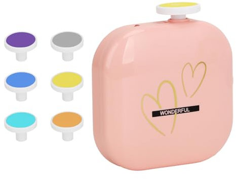 Kleinkindelektrische Nagelfeile, Kleinkindnagel Trimmer Electric,Wiederaufladbares Kleinkindnagel -Trimmer | Low-Noise-Maniküre-Werkzeug mit LED-leichten Fingernägeln polnische Lösungen für ,