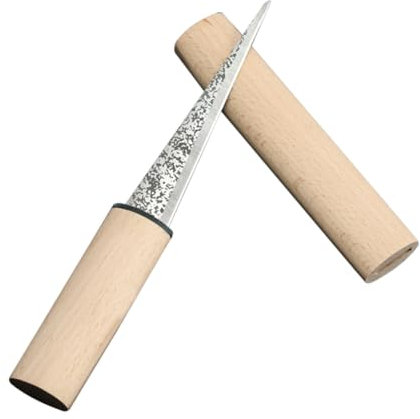 VICASKY Eispickel Aus Holz Mit Edelstahl Klinge Ergonomisch Geformter EIS Crusher Für Bar Pub Und Restaurant Langlebiges Robustes Eiswerkzeug Zum Mühelosen Zerkleinern Von Eiswürfeln