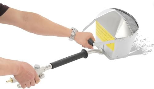 Spritzgerät für Fugenmörtel, Zementpistole, Putzmaschine mit 4 Sprühdüsen, 4 l, für GFRC, Mörtel und Stuck