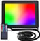 Aigostar RGB LED Strahler 50W,LED Strahler Außen mit Fernbedienung,6 Strobe Modi,DIY Modi,Timing,dimmbar LED Fluter mit Stecker,IP65 wasserdicht Flutlicht für Garten,Party,Halloween