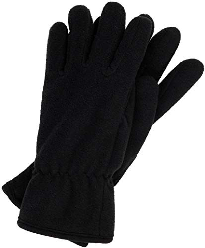 NAME IT Kinder Handschuhe Fleece (Schwarz, 5-7 Jahre)