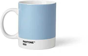 Pantone Kaffeetasse, Porzellan, Light Blue 550, 8.4 x 8.4 x 12.1 cm