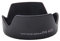 vhbw Paraluce sostituisce Canon EW-60II per 52 mm obiettivo nero, plastica, reniforme