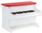 Funkey MP-255 Mini Spielzeug Piano - Metallophon in Klavier Optik - 25 Tasten ideal für kleine Kinderhände - Kinderklavier für Kinder ab 3 Jahren - Weiß