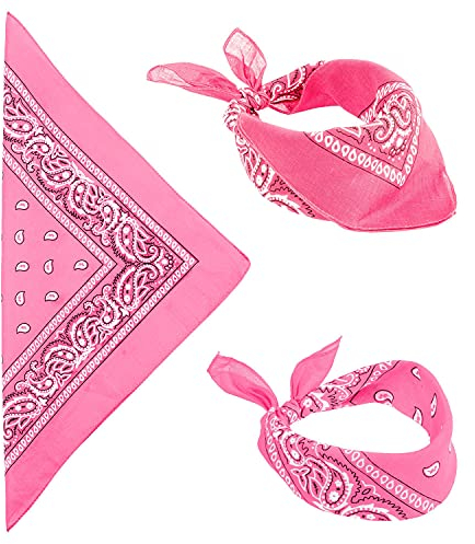 W WIDMANN MILANO Party Fashion - Bandana, 55 x 55 cm, Halstuch, Kopftuch, Accessoire für Kostüme