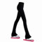 LIUHUO Kinder Eiskunstlauf Fleece für Mädchen, Training Leggings für Teenager, Blacks, 110 cm