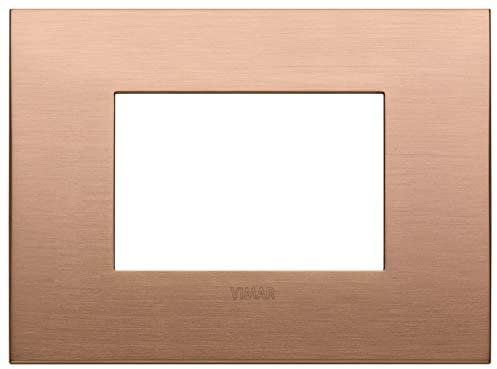 VIMAR 19653.11 PLACA Classic 3M Cobre Cepillado